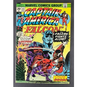 Captain America (1968) #177 VF- (7.5) Falcon John Romita Sr Gil Kane Lucifer App
