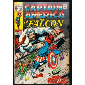 Captain America (1968) #135 VF- (7.5) co-starring Falcon