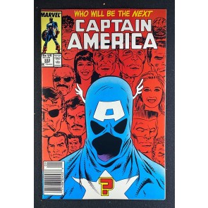 Captain America (1968) #333 NM- (9.2) Johnny Walker becomes Cap Mike Zeck Cover