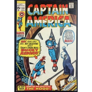 Captain America (1968) #131 FN+ (6.5) Bucky Reborn Baron Strucker