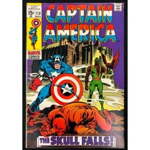 Captain America (1968) #119 VF (8.0) 3rd app Falcon