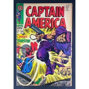 Captain America (1968) #108 VG (4.0) Trapster App Jack Kirby