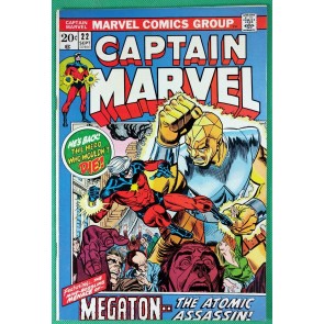 Captain Marvel (1968) #22 VF (8.0) 