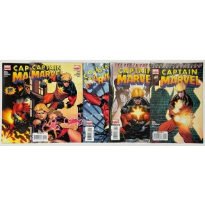 Captain Marvel (2007) #'s 1 2 3 4 5 Complete VF/NM (9.0) Lot Ed McGuinness