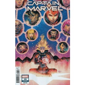 Captain Marvel (2019) #28 VF/NM 1:25 Ortega Variant Cover New Costume