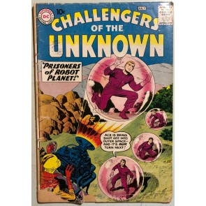 Challengers of the Unknown (1958) #8 PR (.5) Jack Kirby art