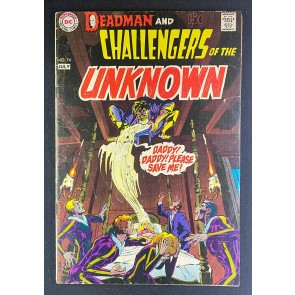Challengers of the Unknown (1958) #74 VG (4.0) Neal Adams Cover Bernie Wrightson
