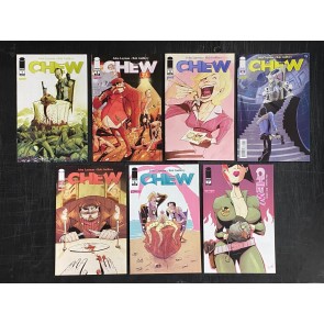 Chew (2009) #'s 1 Second Printing + 2 3 4 5 6 7 First Printing Lot of 7 NM Books