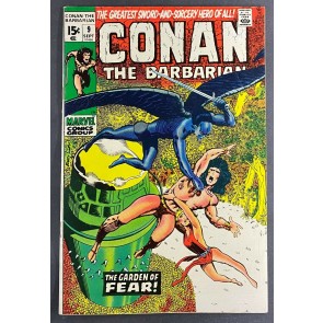 Conan the Barbarian (1970) #9 VF- (7.5) Barry Windsor-Smith Cover and Art