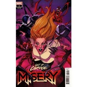 Cult of Carnage: Misery (2023) #1 NM Leinil Francis Yu 1:25 Variant Cover