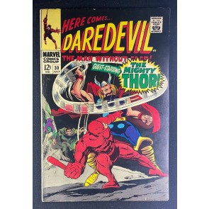 Daredevil (1964) #30 VG/FN (5.0) Gene Colan Thor Mister Hyde Cobra Appearance