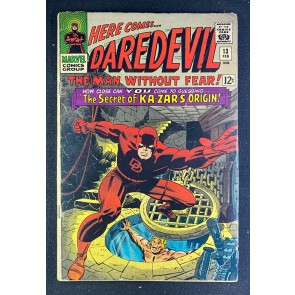Daredevil (1964) #13 VG (4.0) Ka-Zar Jack Kirby Cover and Art