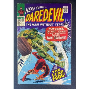 Daredevil (1964) #25 FN/VF (7.0) Gene Colan Art 1st App The Leap-Frog