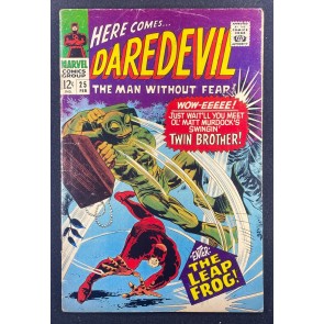 Daredevil (1964) #25 VG- (3.5) Gene Colan 1st App The Leap-Frog