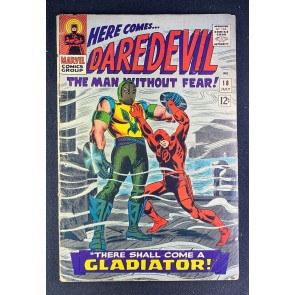 Daredevil (1964) #18 VG- (3.5) 1st App Gladiator John Romita Cover and Art