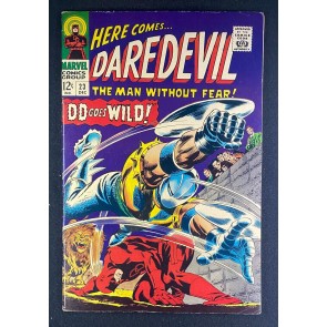 Daredevil (1964) #23 FN/VF (7.0) Gene Colan Gladiator Battle Cover and Art