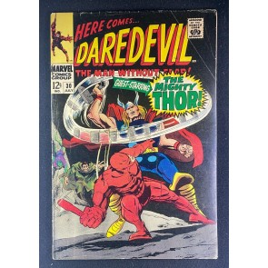Daredevil (1964) #30 VG (4.0) Gene Colan Thor Mister Hyde Cobra App