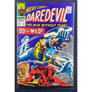 Daredevil (1964) #23 FN (6.0) Gene Colan Gladiator Battle Cover