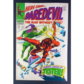 Daredevil (1964) #42 FN/VF (7.0) Gene Colan Cover and Art 1st App Jester