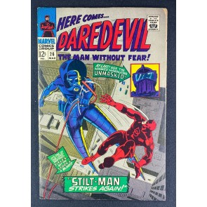 Daredevil (1964) #26 VG/FN (5.0) Gene Colan Cover and Art Stilt-Man