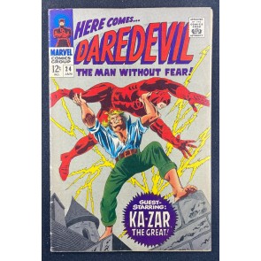 Daredevil (1964) #24 FN+ (6.5) Gene Colan Ka-Zar 1st App Miklos