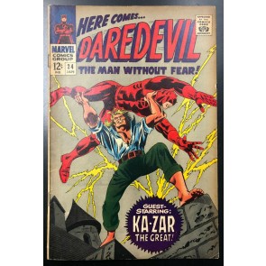 Daredevil (1964) #24 FN- (5.5) Ka-Zar Gene Colan Art