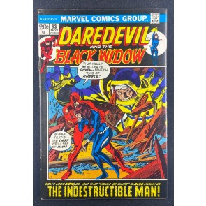 Daredevil (1964) #93 FN+ (6.5) Gene Colan Gil Kane Black Widow