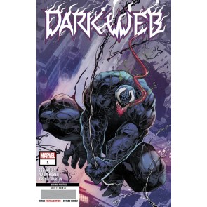 Dark Web (2022) #1 NM Adam Kubert Venom 2nd Printing Variant Cover