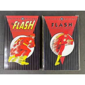 DC Archives The Flash (1996) #1 & 2 Set of 2 Hardcovers OOP 1st Edition