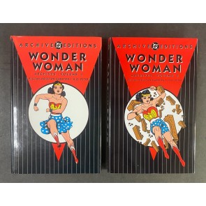 DC Archives Wonder Woman (1998) Volumes 1 & 2 Hardcover Set OOP 1st Edition