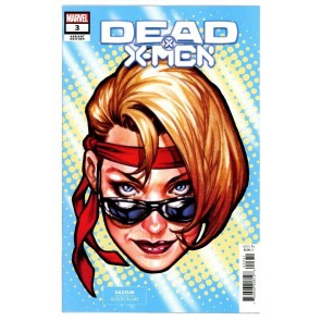 Dead X-Men (2024) #3 NM Dazzler Mark Brooks Headshot Variant Cover