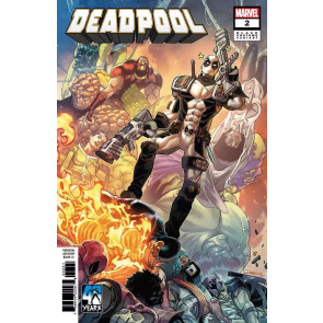 Deadpool (2024) #2 NM Javier Garron Black Costume Variant Cover
