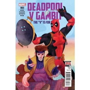 Deadpool v Gambit (2016) #3 of 5 VF/NM Kevin Wada Cover