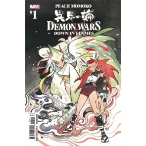 Demon Wars: Down in Flames (2023) #1 NM Peach MoMoKo Cover