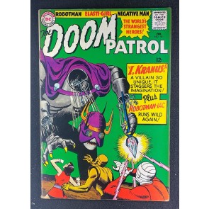 Doom Patrol (1964) #101 FN+ (6.5) Bob Brown Cover Robotman Negative Man