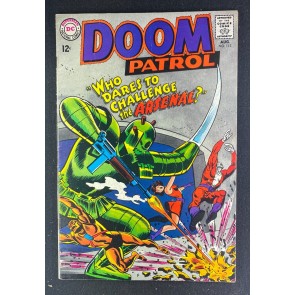 Doom Patrol (1964) #113 FN+ (6.5) Bob Brown Cover Robotman Negative Man Chief