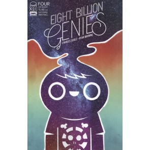 Eight Billion Genies (2022) #4 NM Second Printing Variant Cover Image Comics
