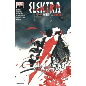Elektra: Black, White & Blood (2022) #4 NM Peach MoMoKo Cover