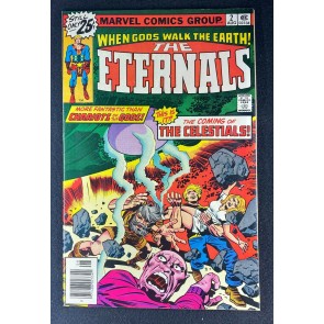 Eternals (1976) #2 VF+ (7.5) 1st App Ajak & Celestials Jack Kirby