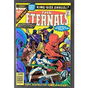 Eternals Annual (1977) #1 VF- (7.5) 1st App Tutinax Jack Kirby Cover & Art