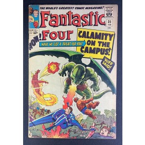 Fantastic Four (1961) #35 VG (4.0) 1st App Dragon Man 2nd App Diablo Jack Kirby