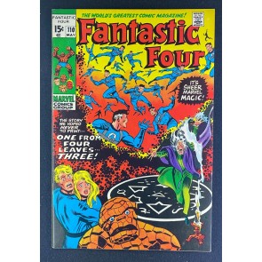 Fantastic Four (1961) #110 VF+ (8.5) John Buscema 1st Agatha Harkness Cover
