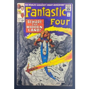 Fantastic Four (1961) #47 VG+ (4.5) Jack Kirby Cover and Art 1st App Maximus