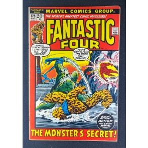 Fantastic Four (1961) #125 VF+ (8.5) John Buscema Cover and Art
