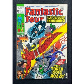 Fantastic Four (1961) #101 FN+ (6.5) 1st App Hammerhead Family Jack Kirby