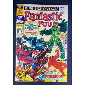 Fantastic Four Annual (1963) #5 FN- (5.5) Jack Kirby 1st App Psycho-Man