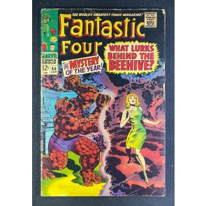 Fantastic Four (1961) #66 VG- (3.5) Jack Kirby 1st App HIM Adam Warlock