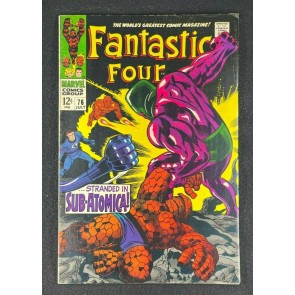 Fantastic Four (1961) #76 FN+ (6.5) 1st App Indestructible One Jack Kirby Art