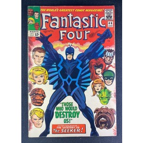 Fantastic Four (1961) #46 FN- (5.5) Inhumans 1st Full App Black Bolt Jack Kirby