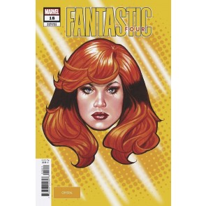Fantastic Four (2022) #18 NM Crystal Mark Brooks Headshot Variant Cover